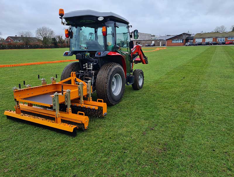 Spoorts field ORANGE mower 500px